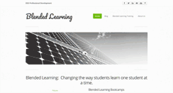 Desktop Screenshot of blendedlearningpd.com